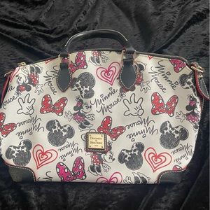 Disney Dooney and bourke Minnie mouse aop purse